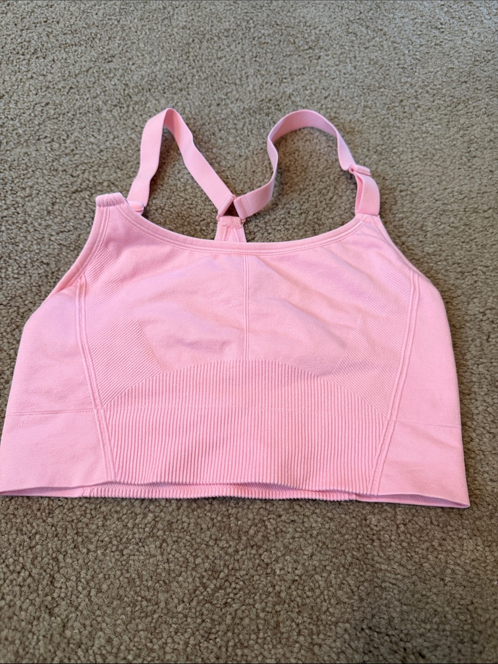 all in motion Light Pink Seamless Sports Bralette